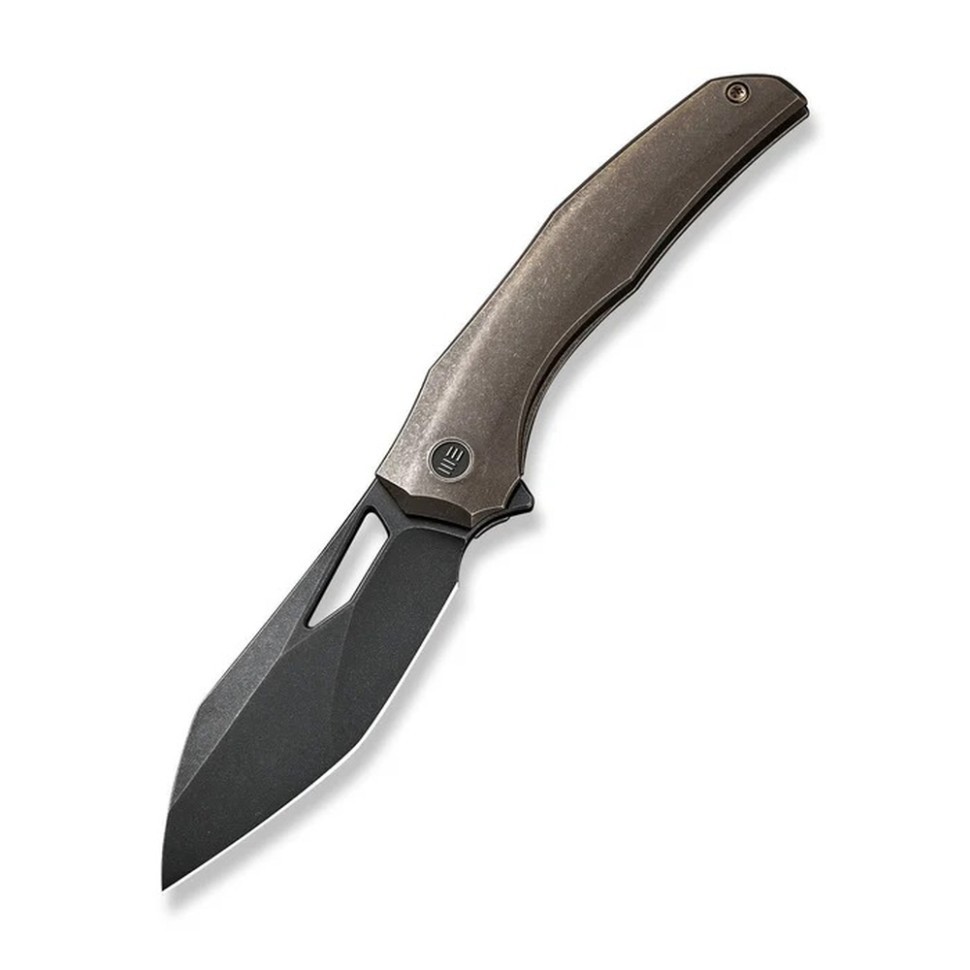 Ніж складаний туристичний WE Knife Ignio Mystery Box, CPM 20CV / титан 6AL4V бронзовий