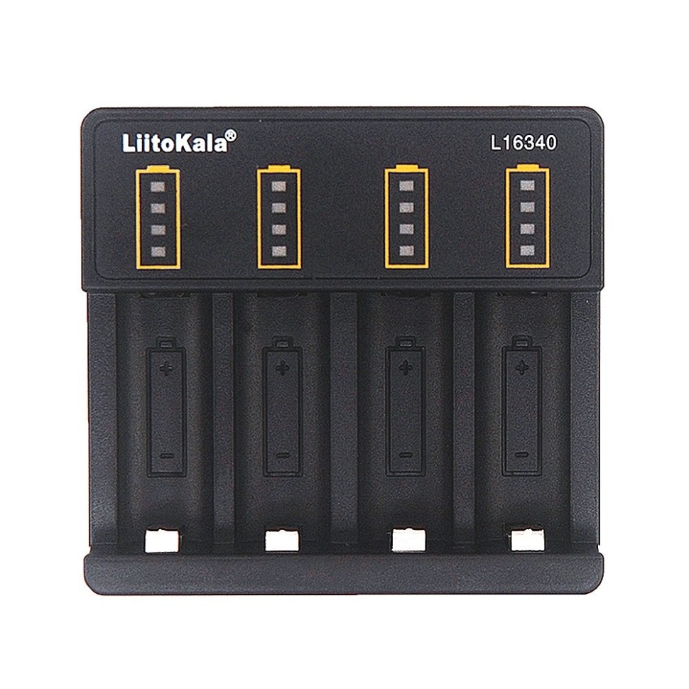 Універсальний  зарядний пристрій LiitoKala Lii-L16340 на 4 канали
