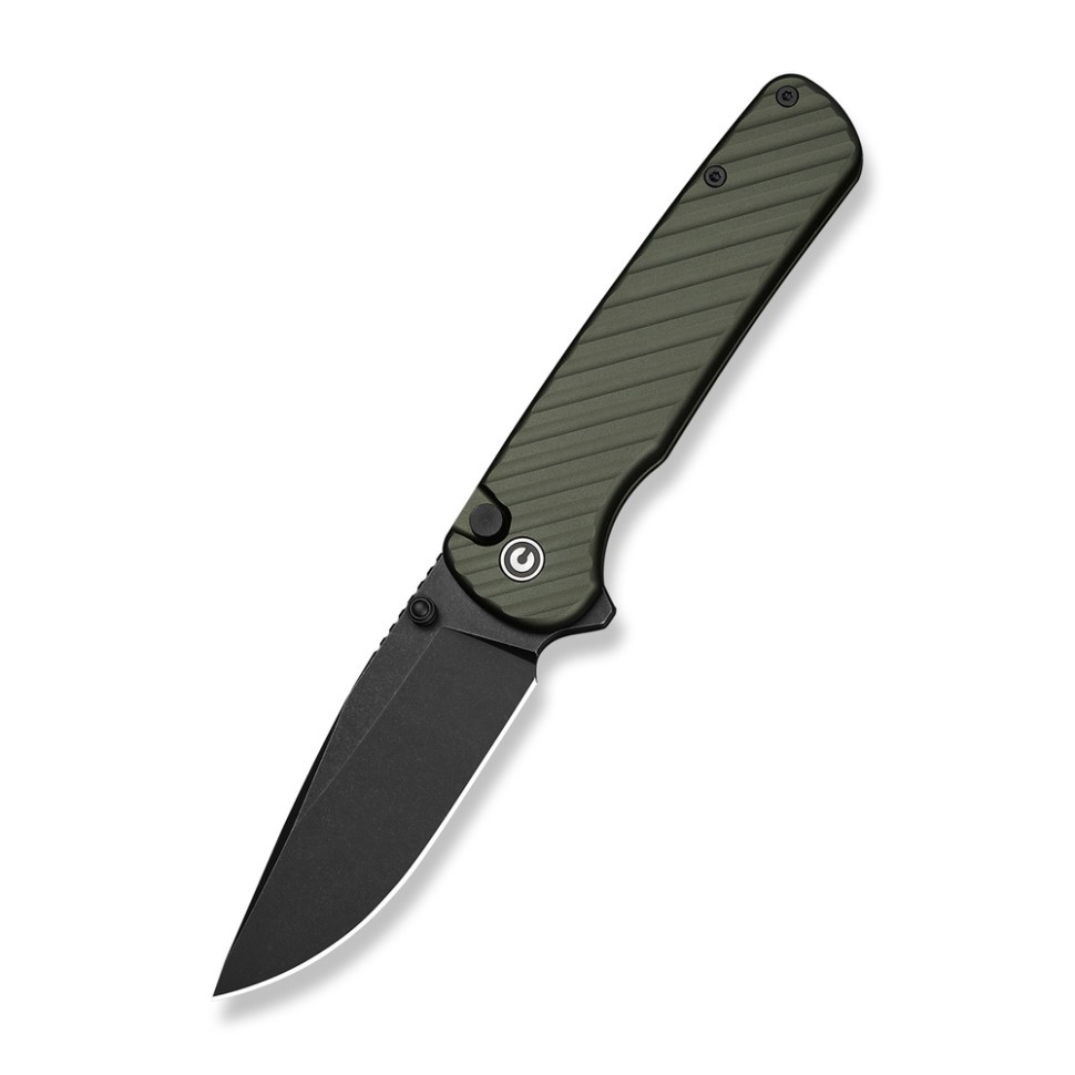 Ніж складаний туристичний Civivi Iron Tide 14C28N / Aluminum зелений
