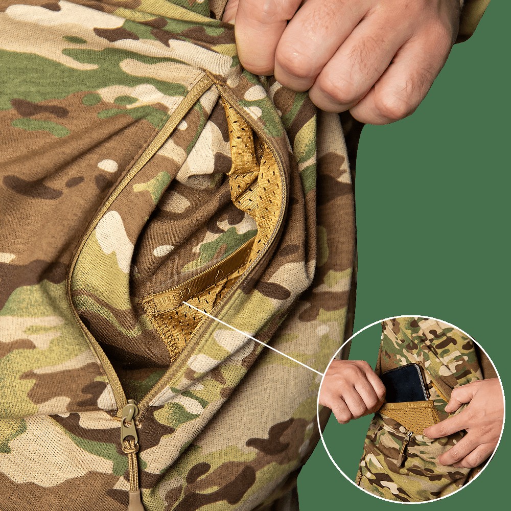 Спортивний костюм FitPro Zip LT Multicam (8574), 2XL, фото 7