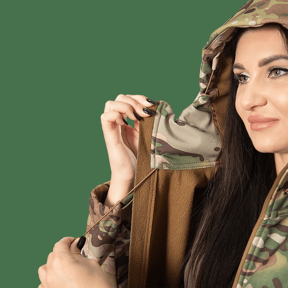 Жіноча куртка Pani SoftShell Multicam (9139), 2XL, фото 7