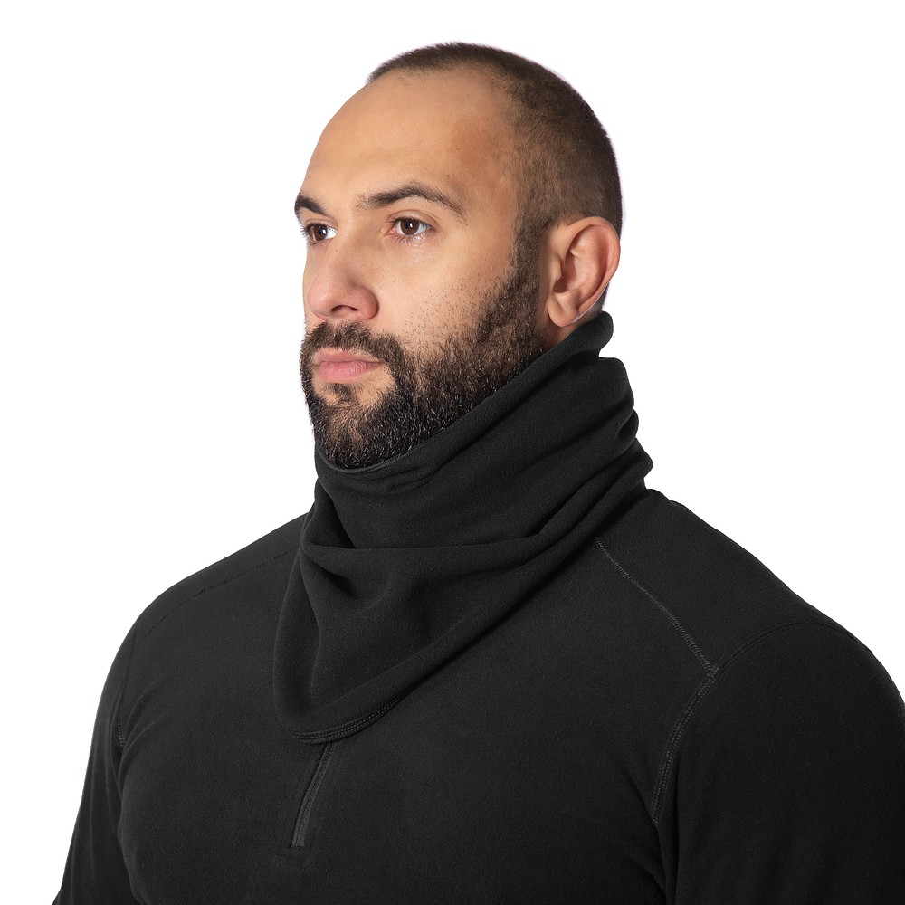 Шарф-труба WarmFlex 2.0 Fleece SJ Чорний, фото 4