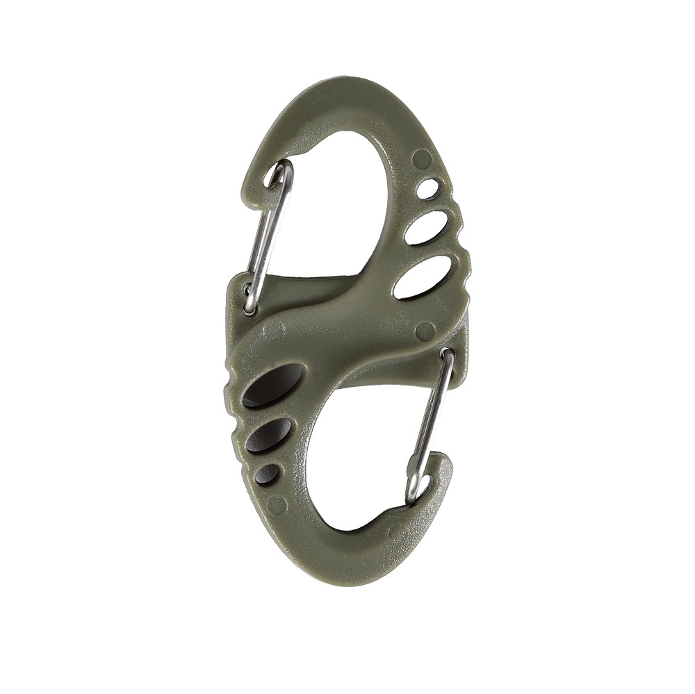 Пластиковий карабін S-Hook Олива (9485)
