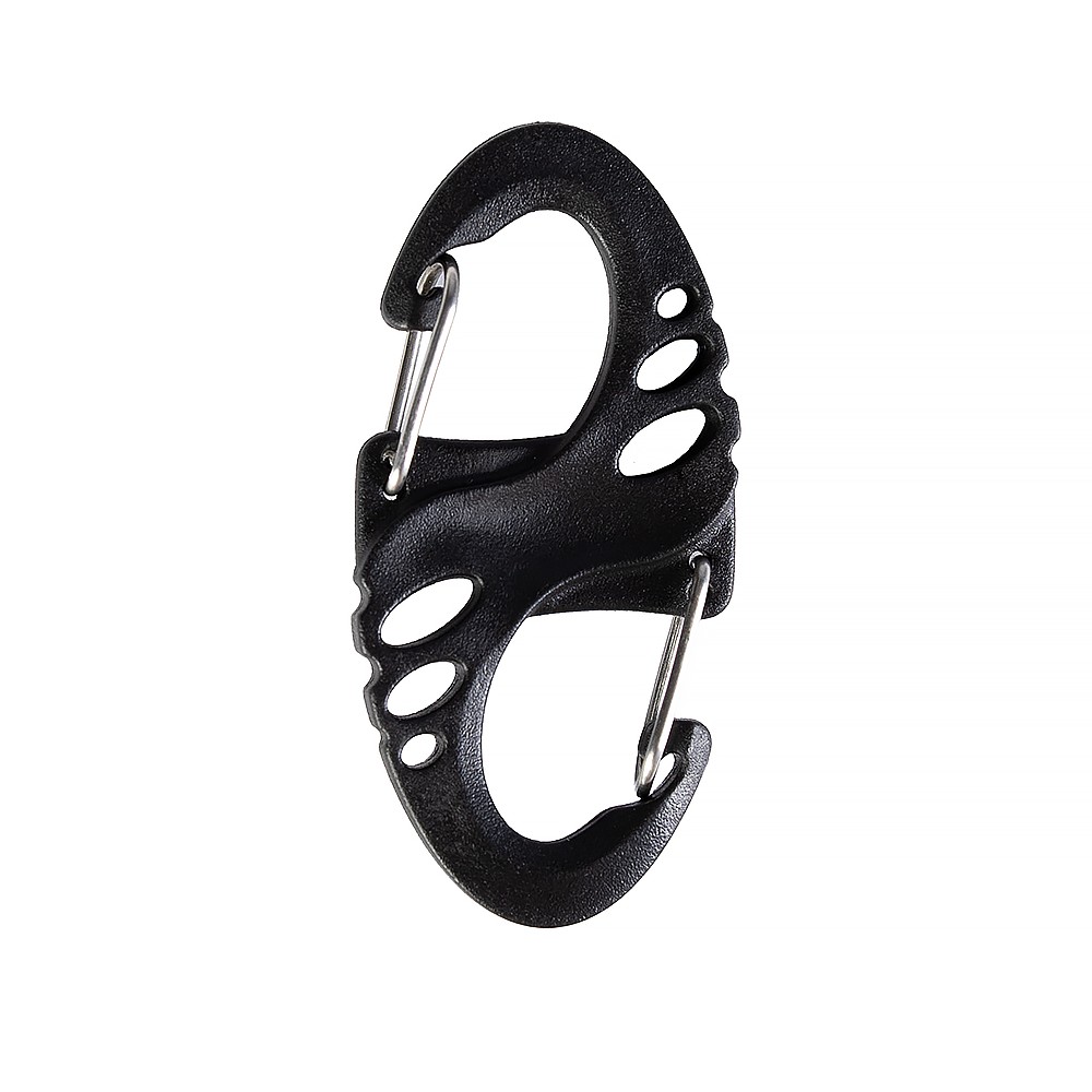 Пластиковий карабін S-Hook Чорний (9486)