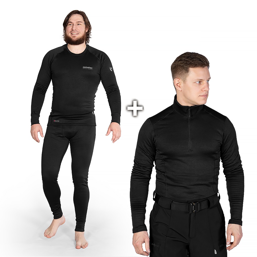 Комплект Polarheat QS (9397+7414) Чорний (9517), 3XL