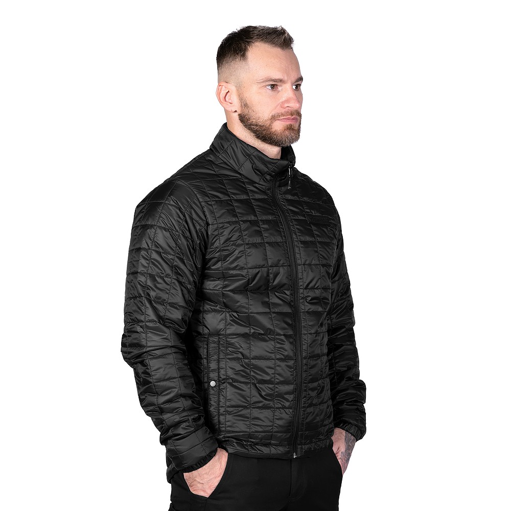 Комплект 2в1 Куртка SoftShell з підстібкою (9488+9489) Чорна (9490), L, фото 3