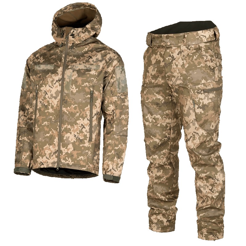 Костюм SoftShell 3.0 Піксель (6575), XL