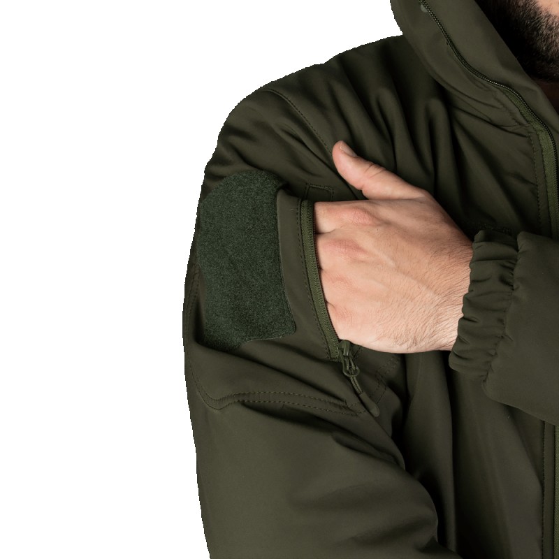 Зимова куртка Cyclone SoftShell Olive (6613), S, фото 7