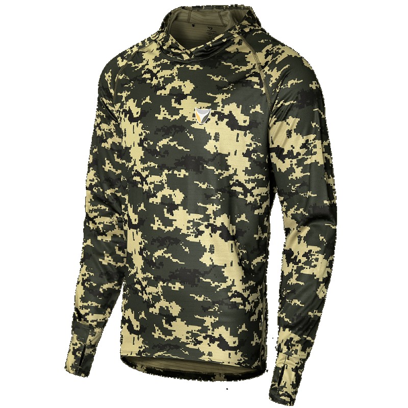 Лонгслів Hood CoolPass Antistatic UA DIGITAL WOODLAND (2337), M