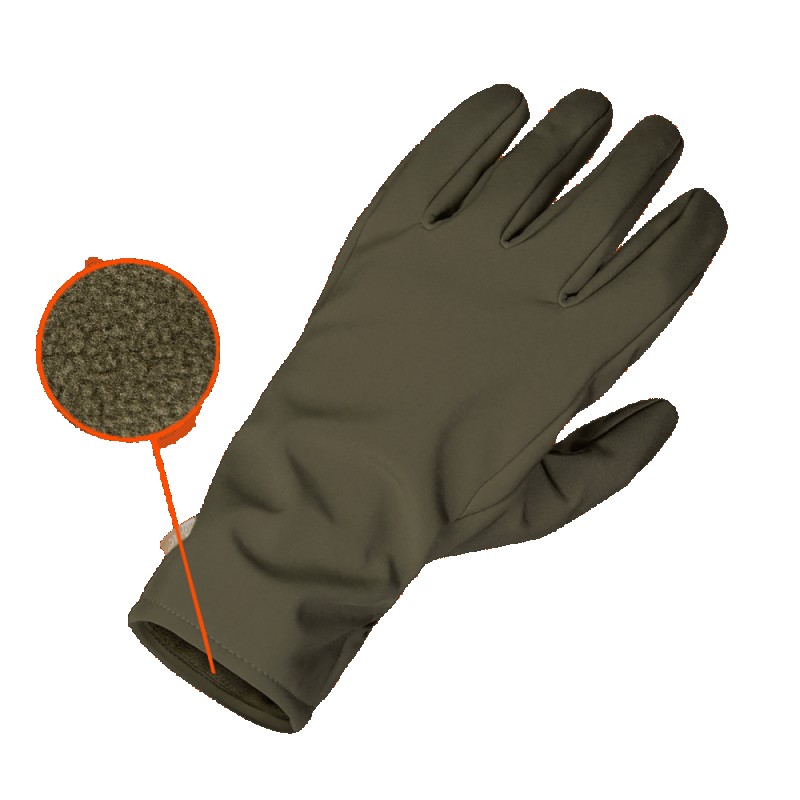 Зимові рукавички SoftShell 2.0 Olive (5877), L, фото 2