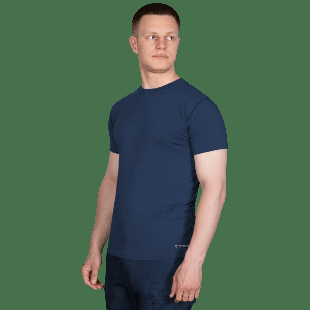 Футболка Modal Logo 2.0 Темно-синя (2410), XXL
