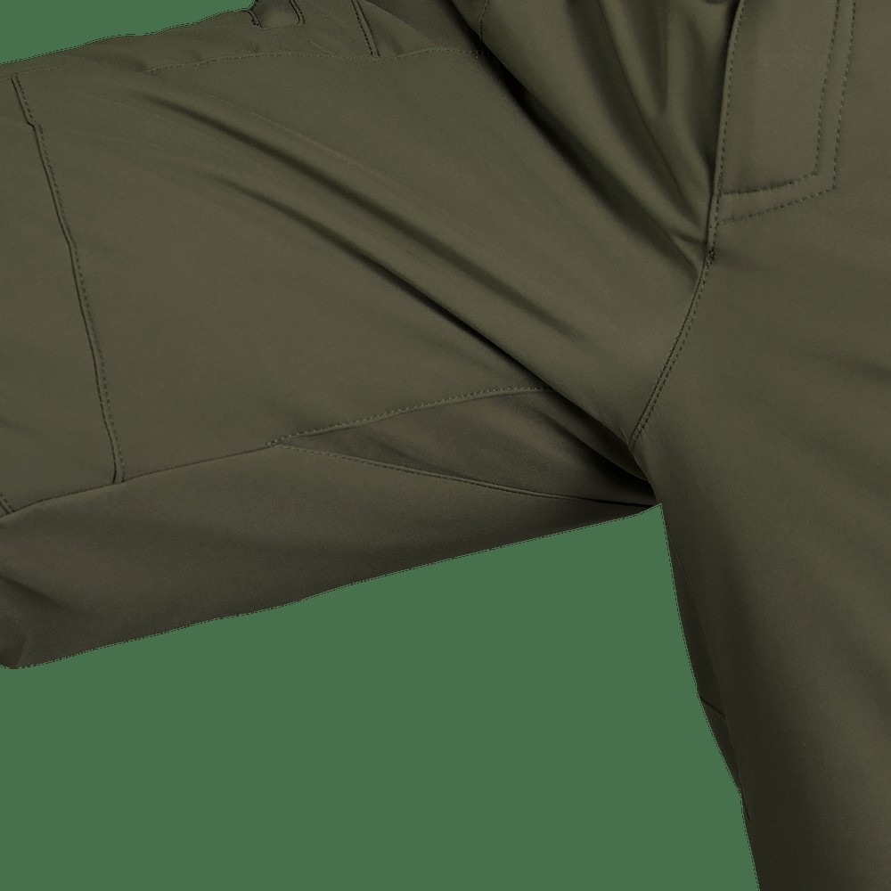 Зимові штани SoftShell Олива (6614), XXXL, фото 6
