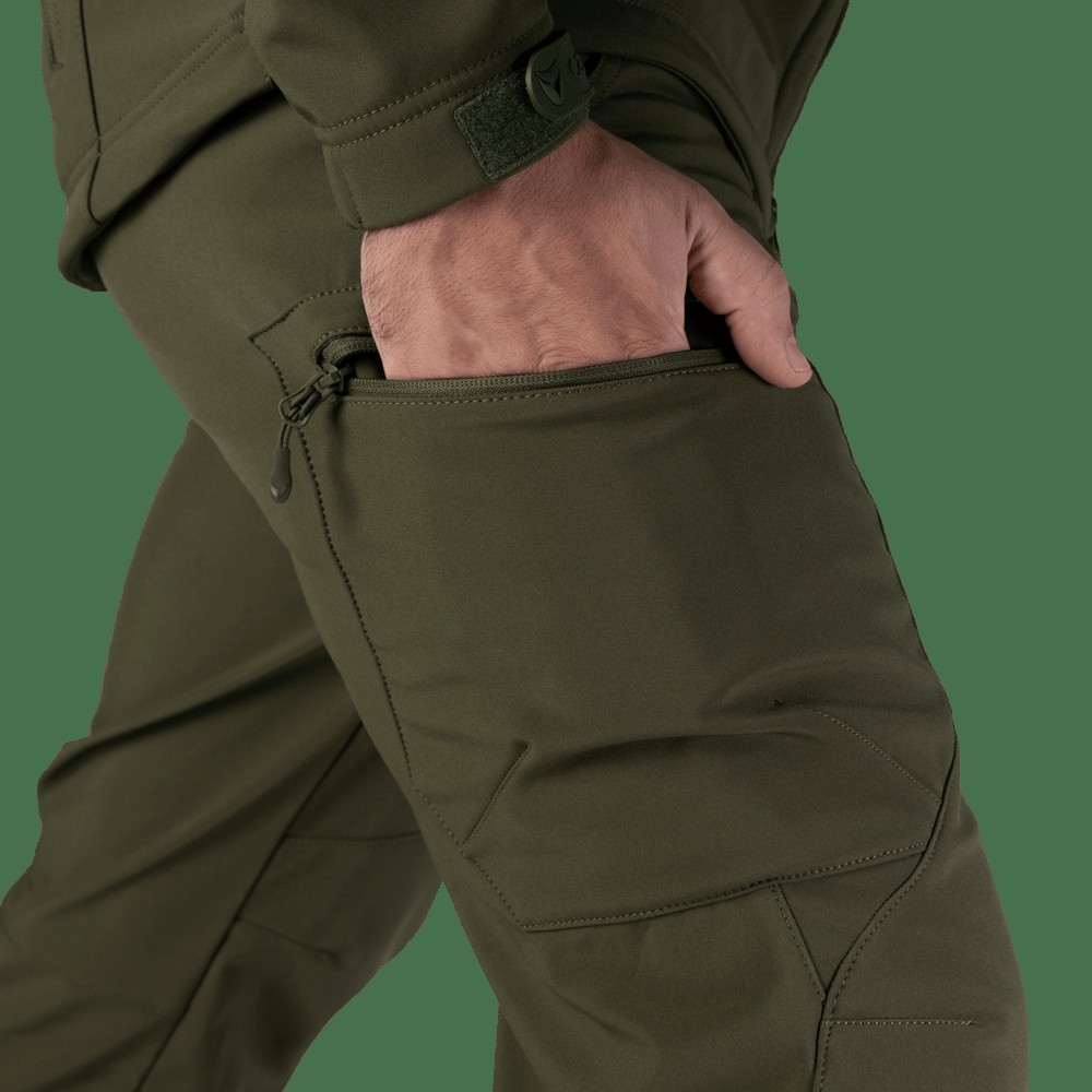 Штани SoftShell 3.0 Olive (6582), M, фото 4