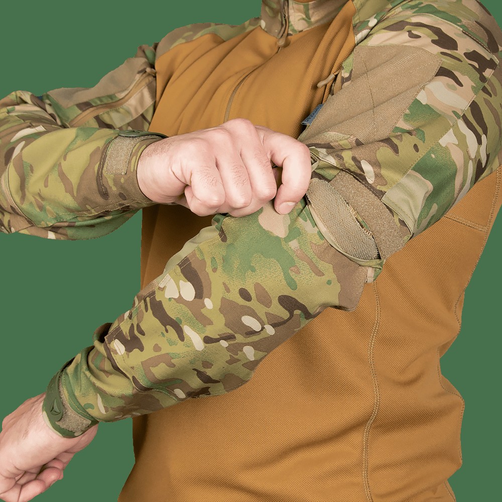 Бойова сорочка CM Raid Twill/CoolPass Pique Multicam/Койот (7047), S, фото 7