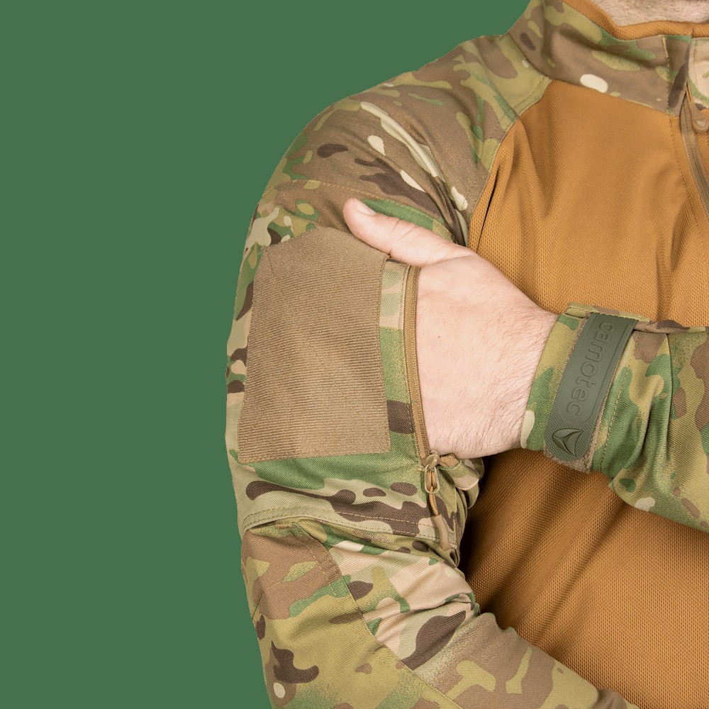Бойова сорочка CM Raid Twill/CoolPass Pique Multicam/Койот (7047), M, фото 4
