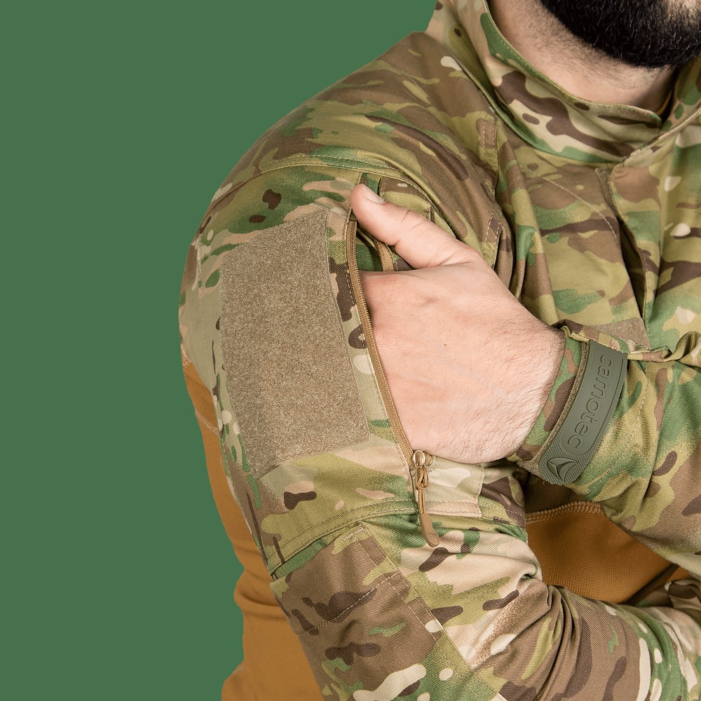 Бойова сорочка CM Blitz 2.0 Twill/Coolpass Air 2.0 Multicam/Койот (7072), S, фото 6