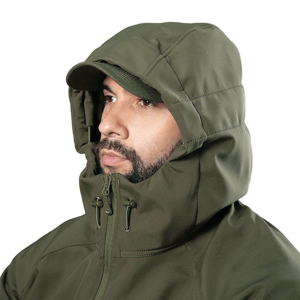 Куртка Stalker SoftShell Олива (7225), XXL, фото 9