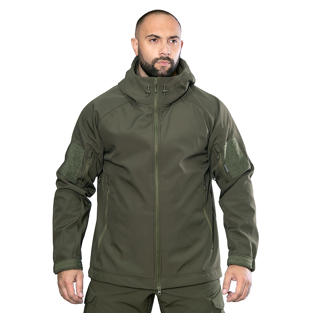 Куртка Stalker SoftShell Олива (7225), XXXL