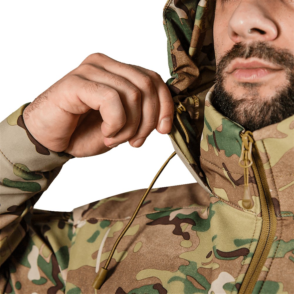 Куртка Phantom SoftShell Multicam (7286), XXXL, фото 6