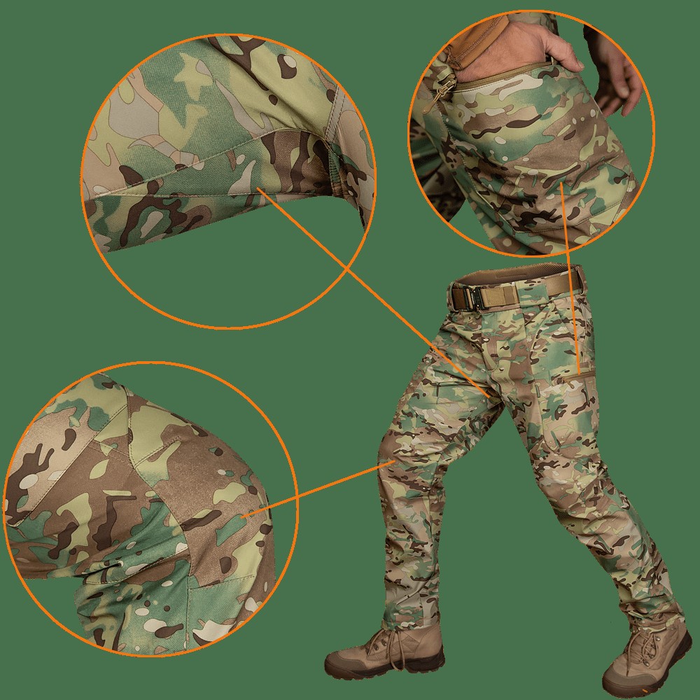 Штани SoftShell Mesh Multicam (7284), XL, фото 4
