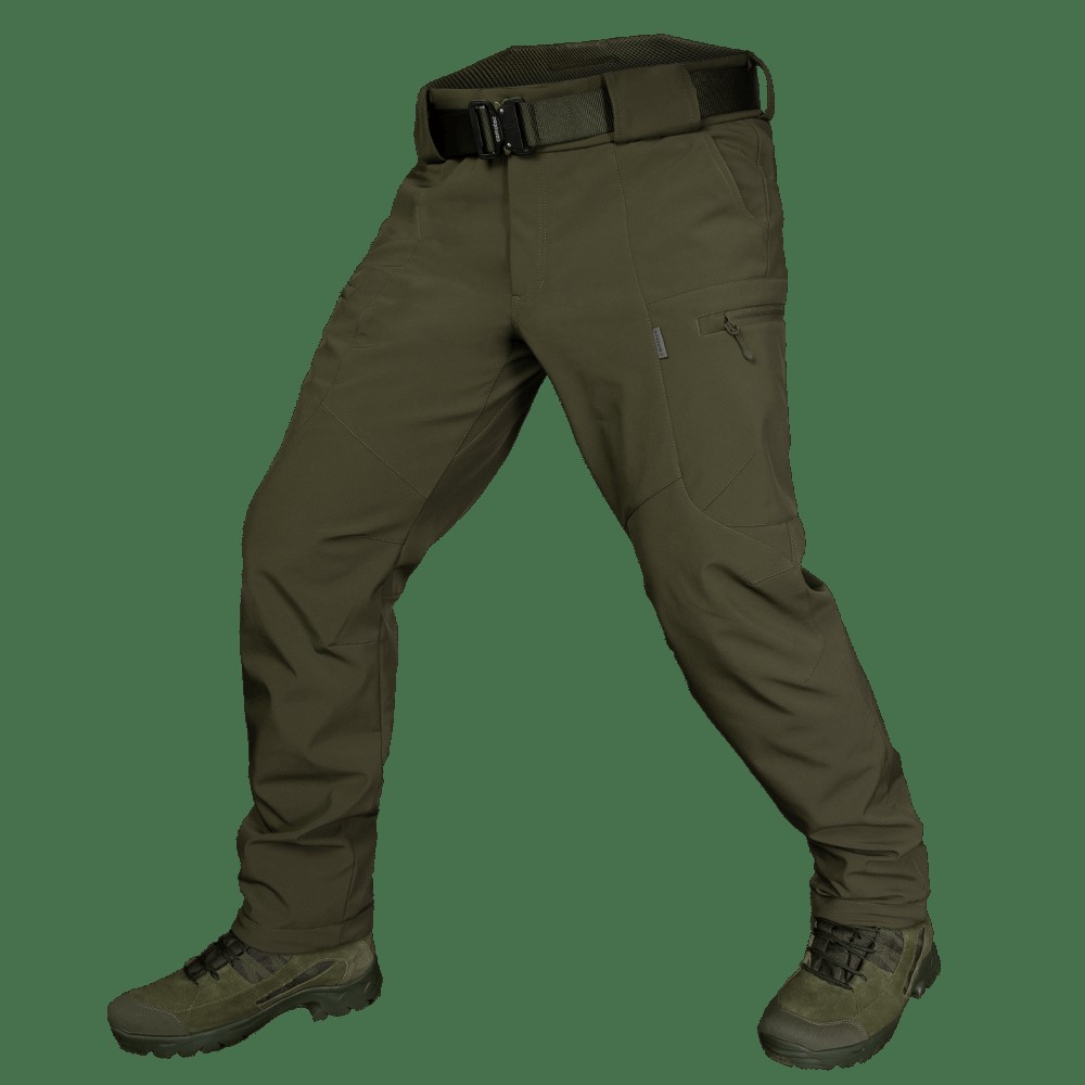 Штани SoftShell Mesh Олива (7307), XXL