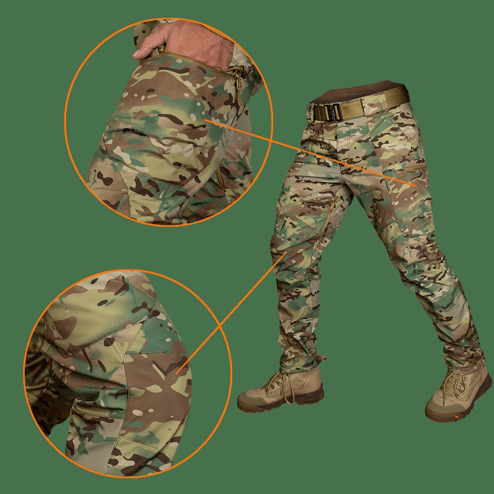 Штани SoftShell Vent Mesh Multicam (7395), M, фото 4