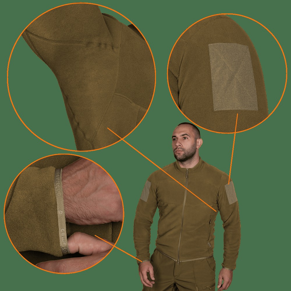 Флісова кофта Patrol 2.0 Himatec Pro Койот  (7393), M, фото 3
