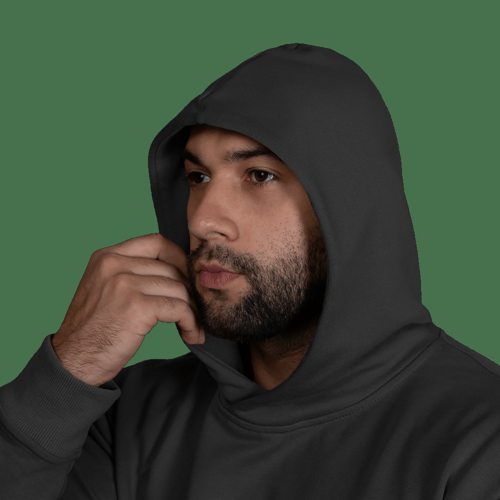 Спортивний костюм Basic Hood 2.0 Cotton Чорний (7435), M, фото 6