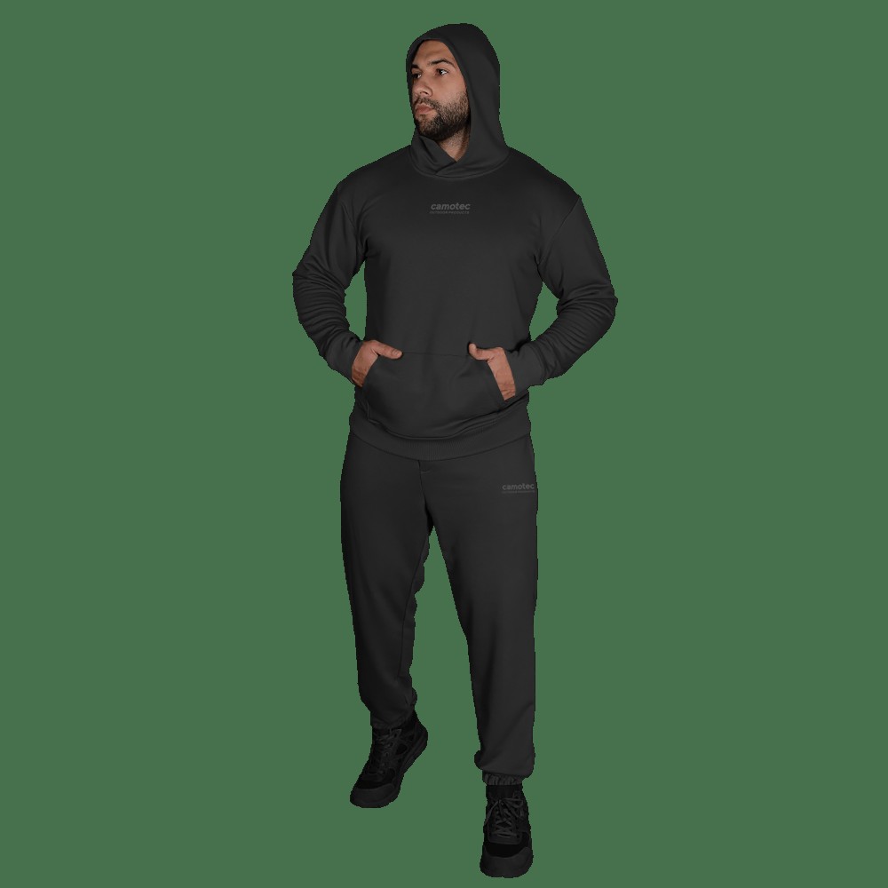 Спортивний костюм Basic Hood 2.0 Cotton Чорний (7435), L