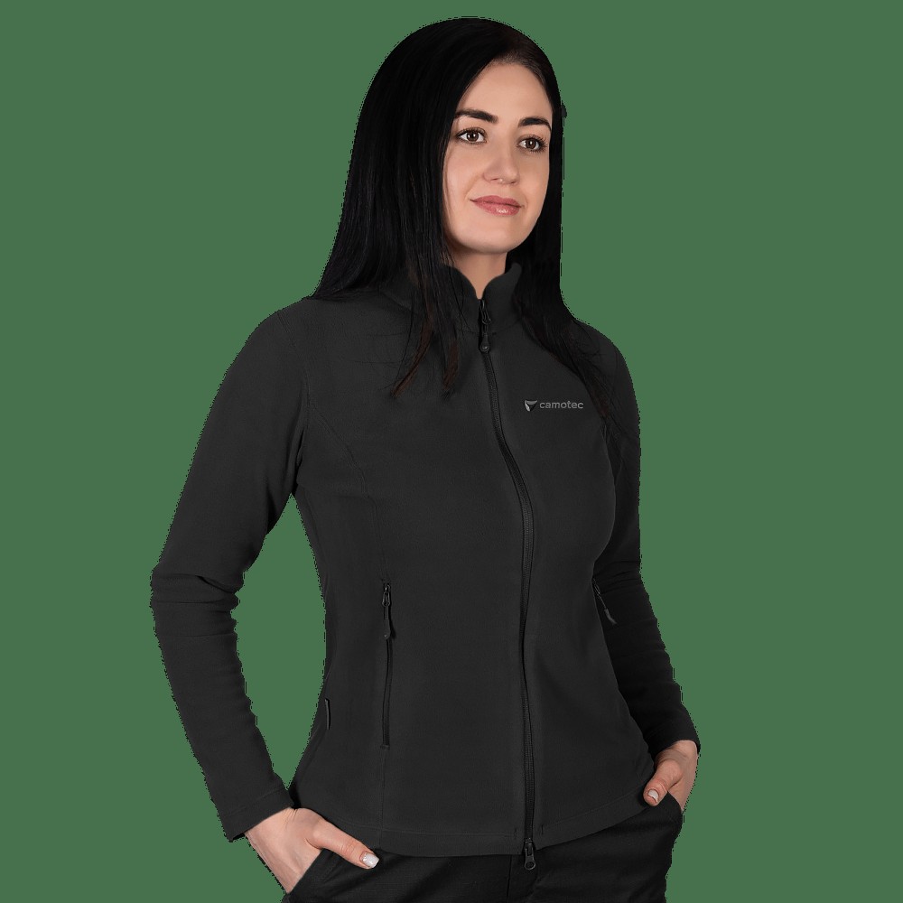 Флісова кофта Pani Meadow Logo Himatec 100 Чорна (7445), XS