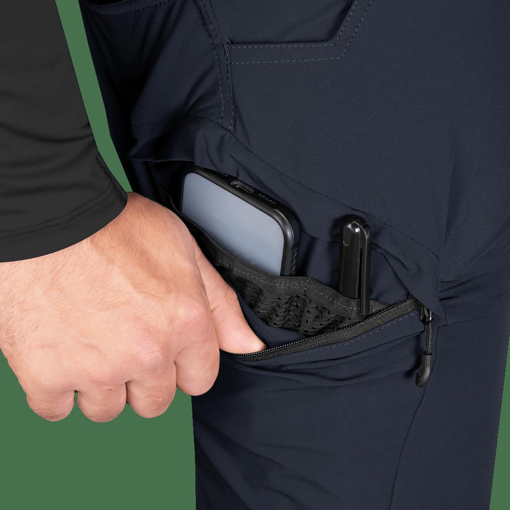 Штани Lizard Nylon DWR Темно-сині (7476), M-Long, фото 5