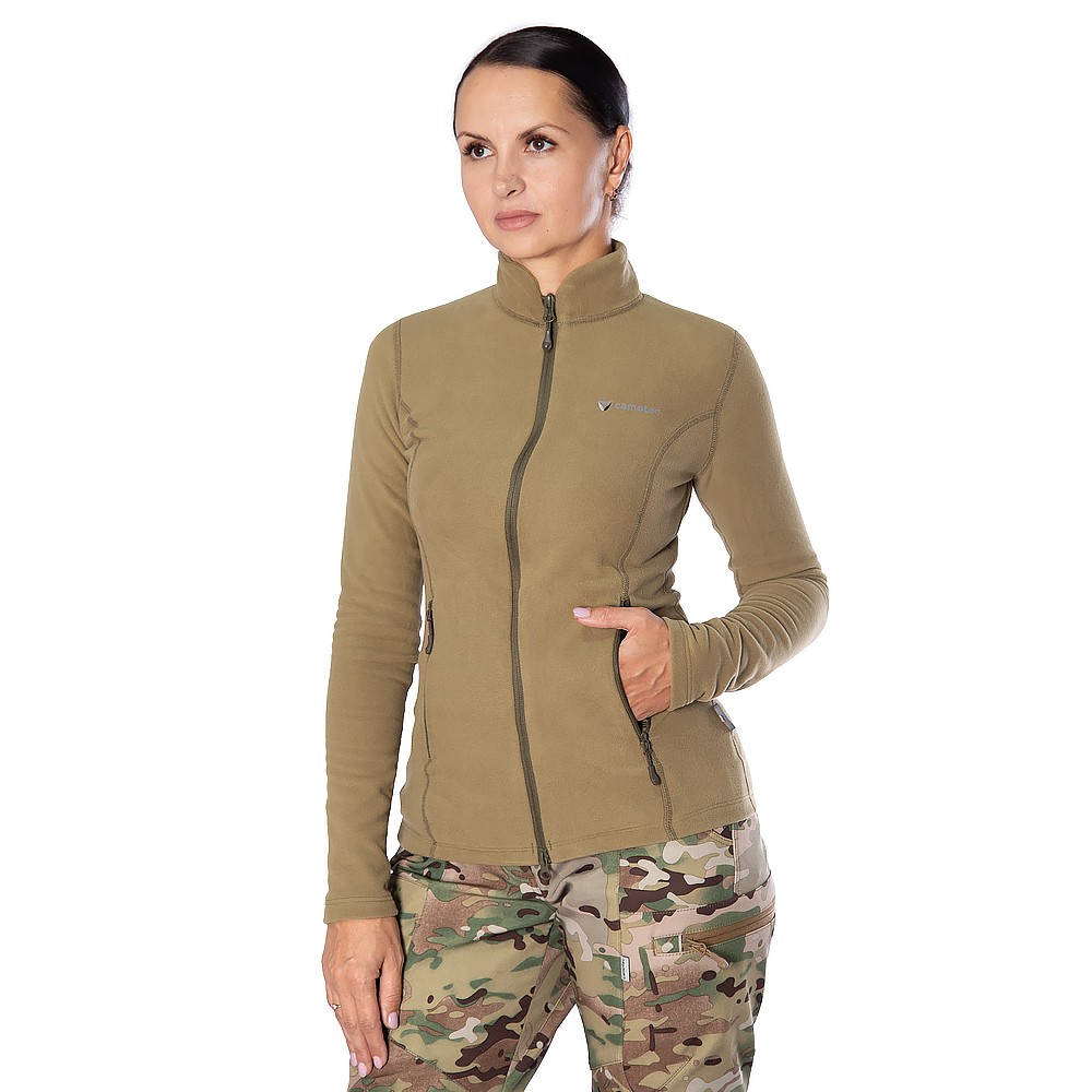 Флісова кофта Pani Meadow Logo Himatec 100 Tan (7446), XL