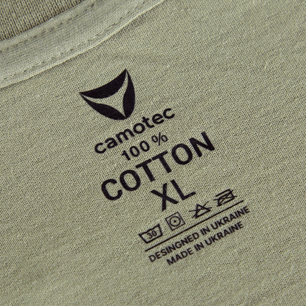 Футболка Bavovna Falcon Cotton Хакі (7473), M, фото 5