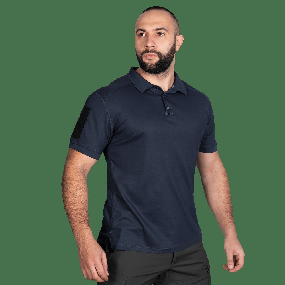 Поло Patrol CoolPass Pique LT Темно-синє (7282), XXXXL-Long