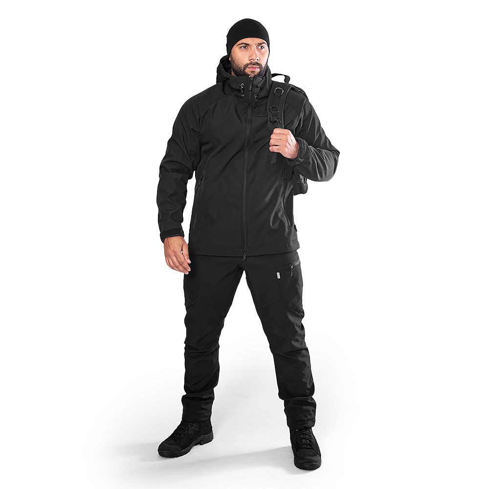 Куртка Rubicon SoftShell Чорна (7597), XXXL, фото 2