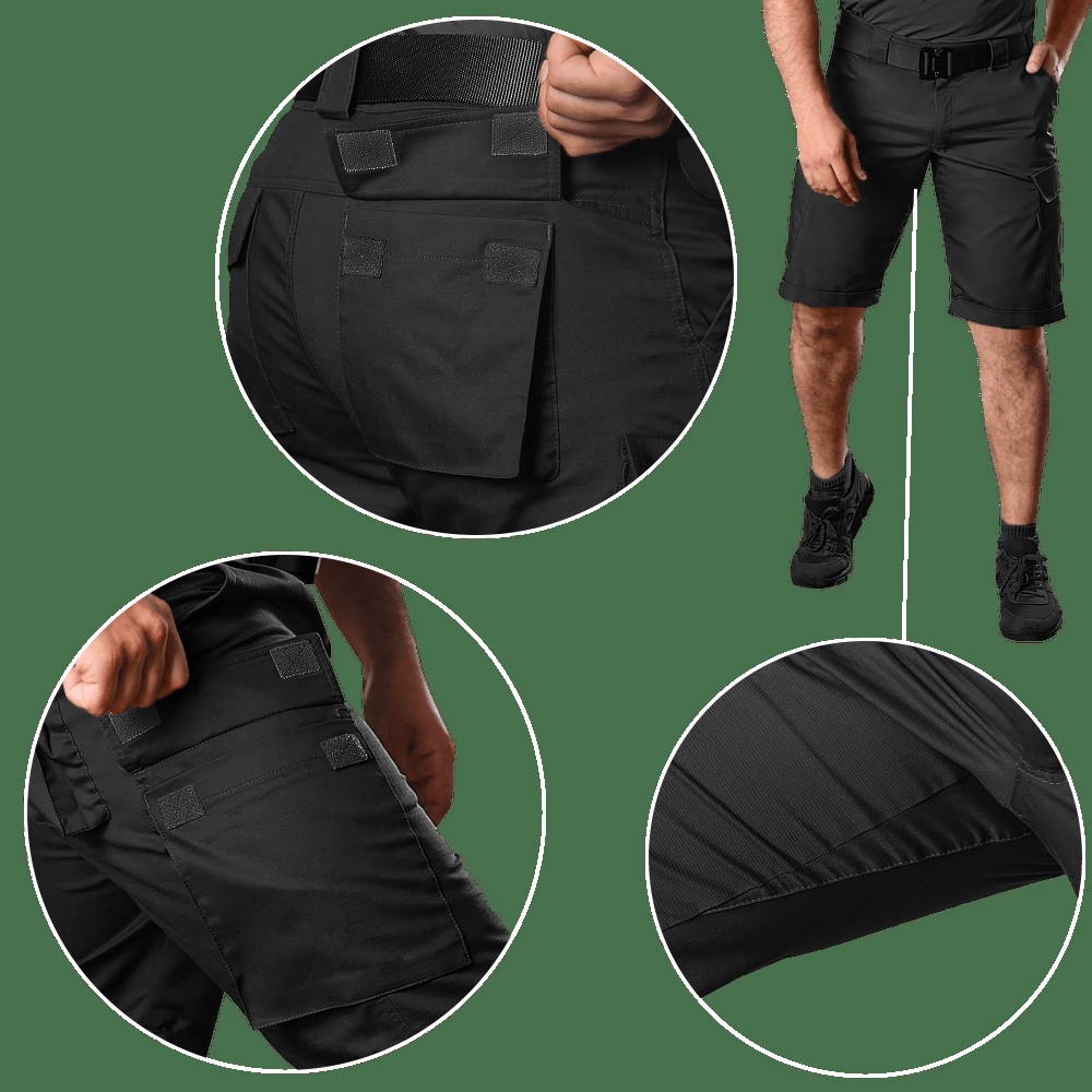 Шорти Ranger Twill(50/50) Чорні (8130), XXXL, фото 4