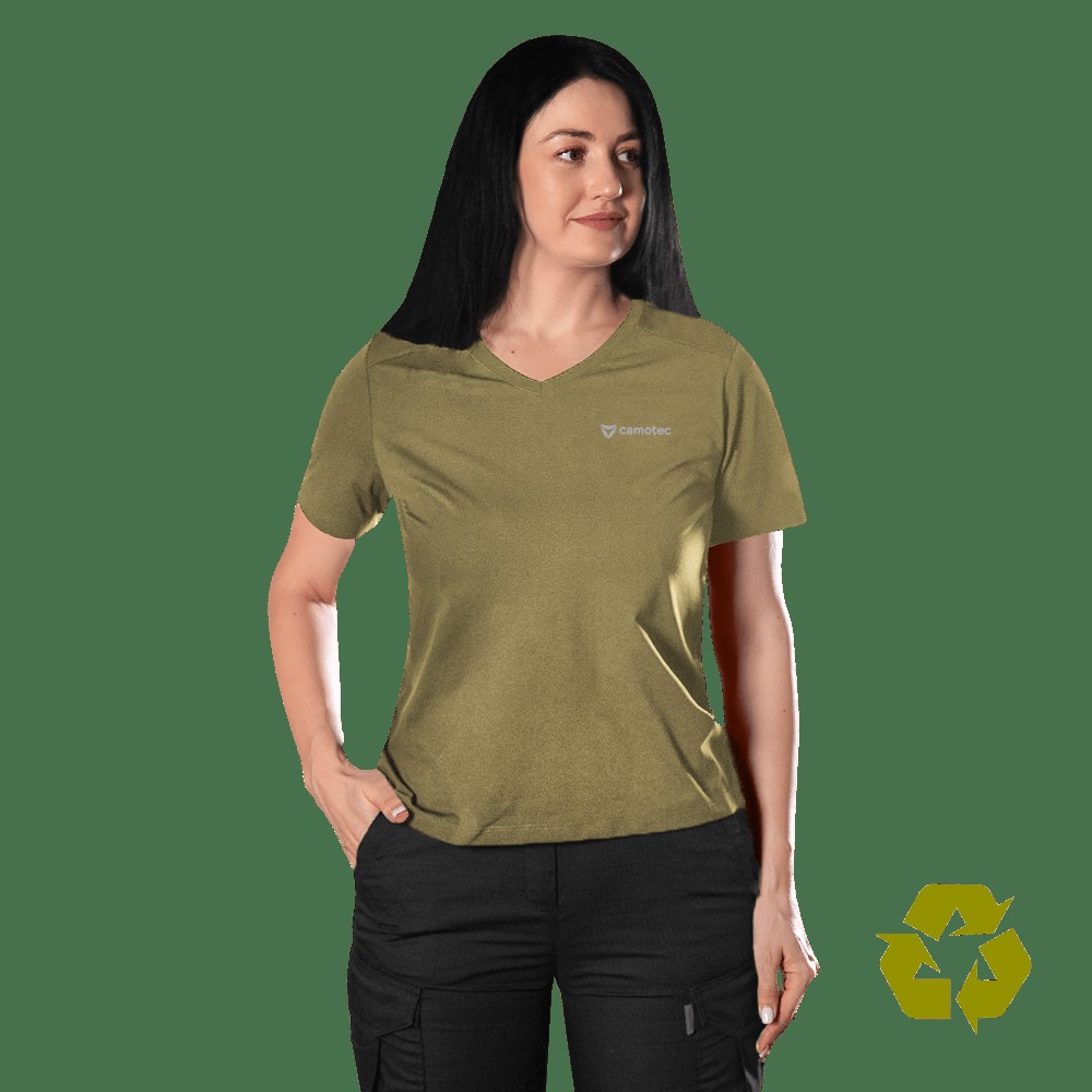 Футболка Pani Totem Logo V-neck Tan (8285), XXL