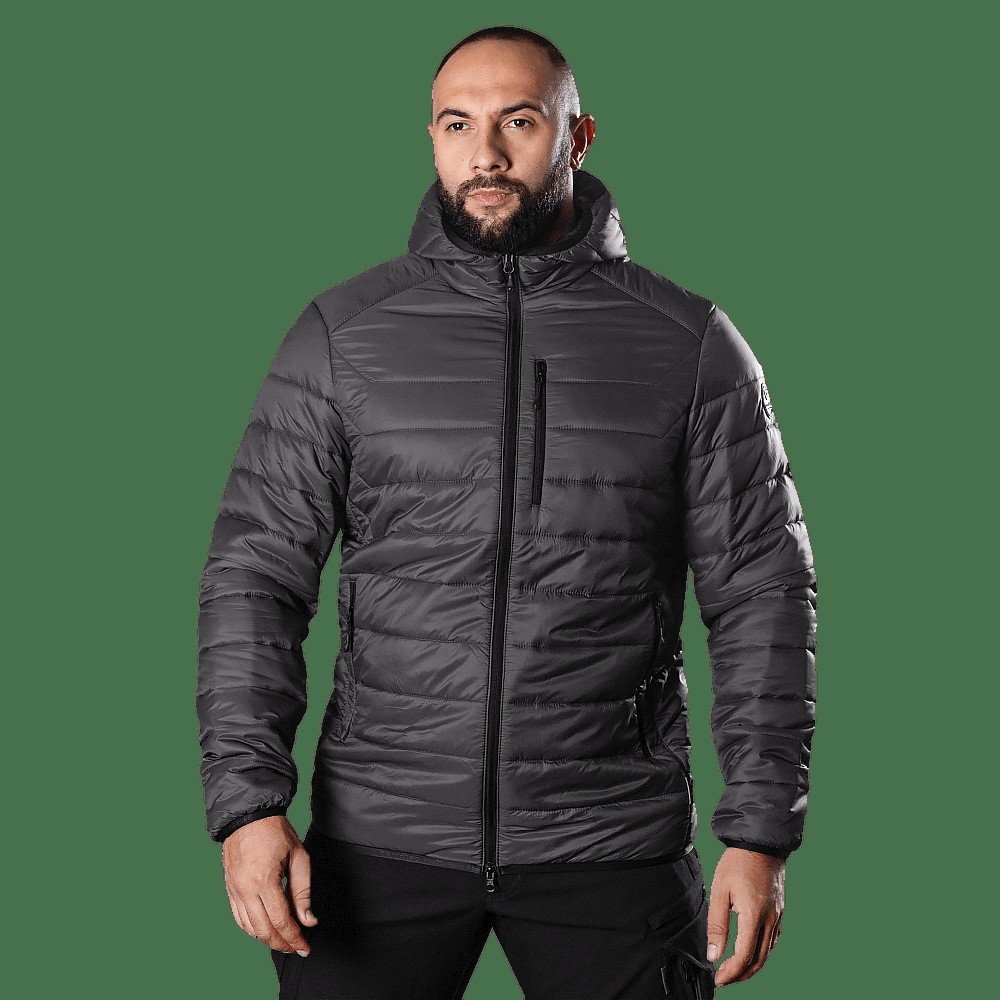 Легкий Пуховик Storm Hood 2.0 Графіт (8394), XXL
