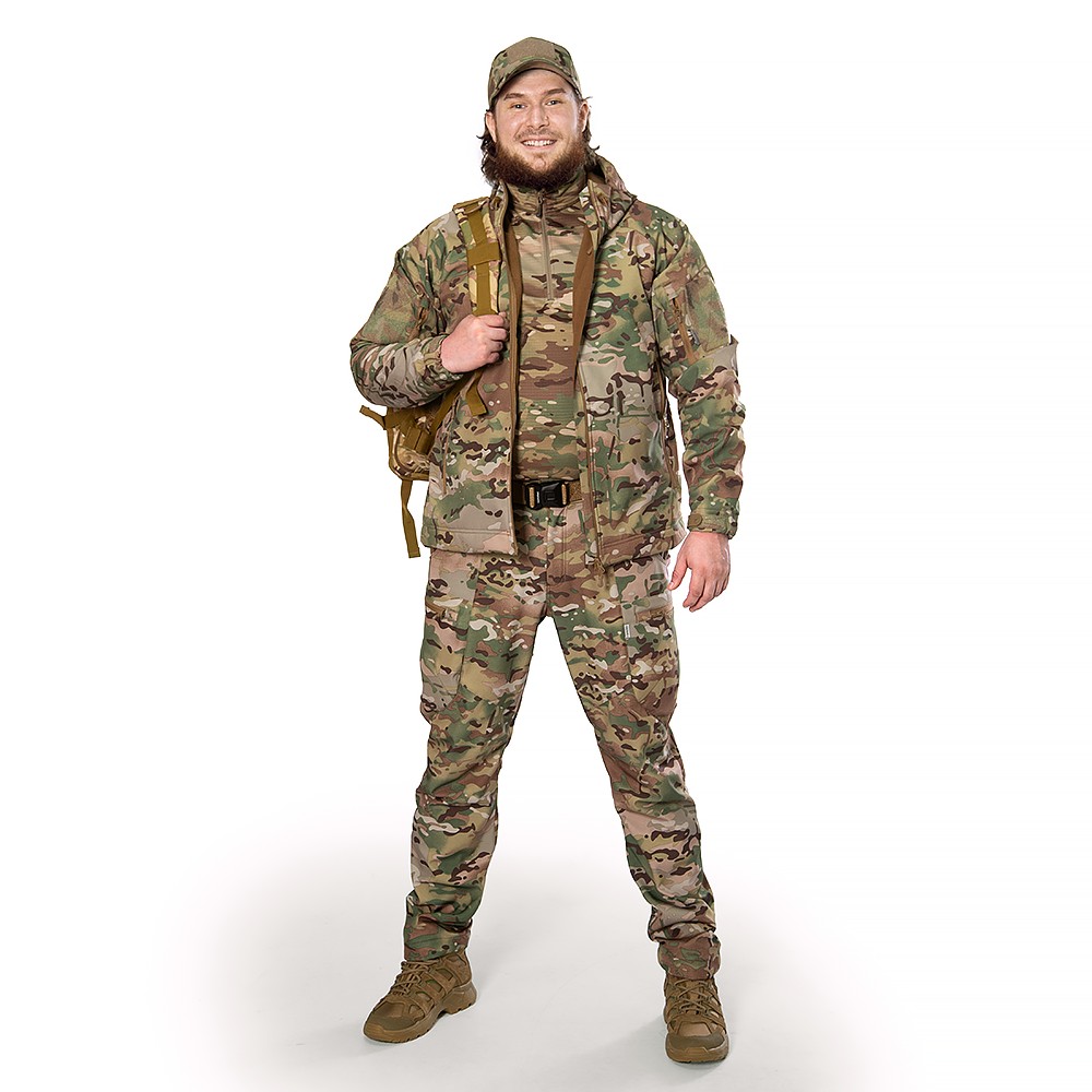 Термокофта LVL2 Hawk Polarheat QS Multicam (8482), M, фото 2