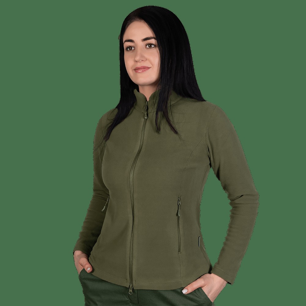 Флісова кофта Pani Meadow 100 Олива 8576, XL
