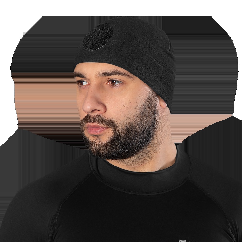 Шапка Beanie 3.0 Himatec 100 НПУ Чорна (8647), S, фото 5