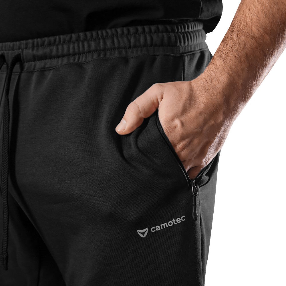 Спортивний костюм FitPro Zip Чорний (8540), L, фото 4