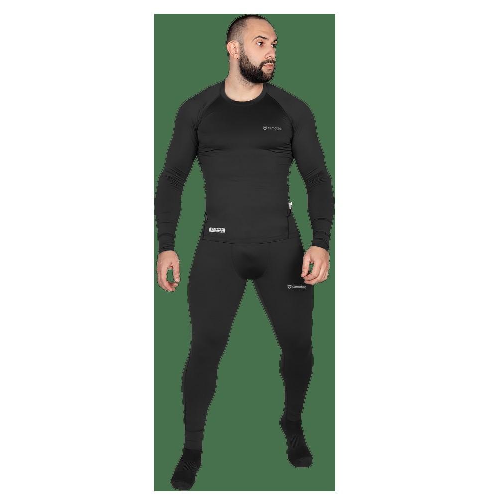 Комплект базового шару LVL1 Чорний (7601), XXXXL