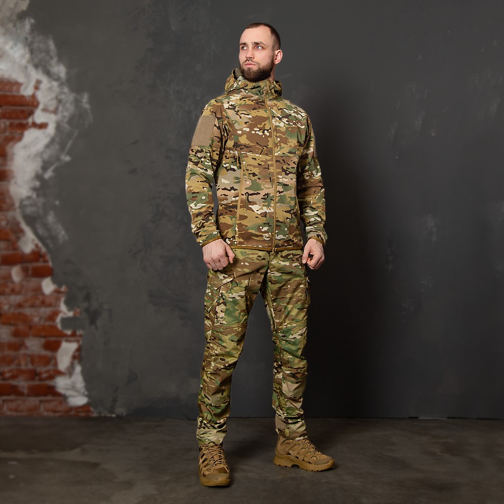 Куртка-вітрівка WindBlock Multicam (8542), XL, фото 2