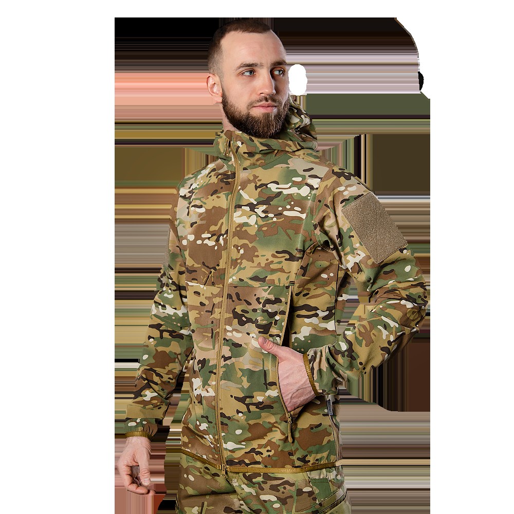 Куртка-вітрівка WindBlock Multicam (8542), 2XL