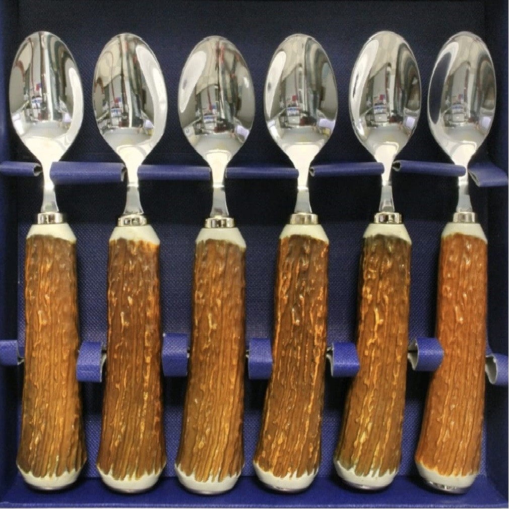 Набір ложок чайних "Мисливський" (6 предметів) (Арт. 470-03)
