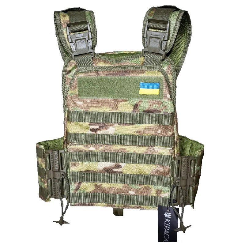 Плитоноска з швидкоскидом кордура Kirasa мультикам