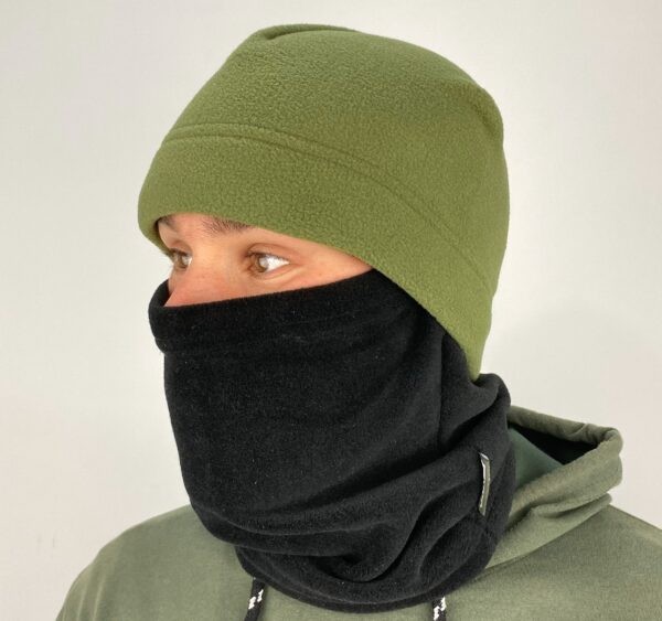 Шапка Fleece олива