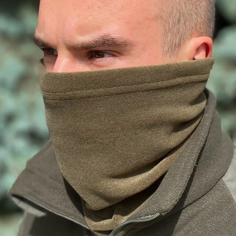 Бафф Fleece Олива