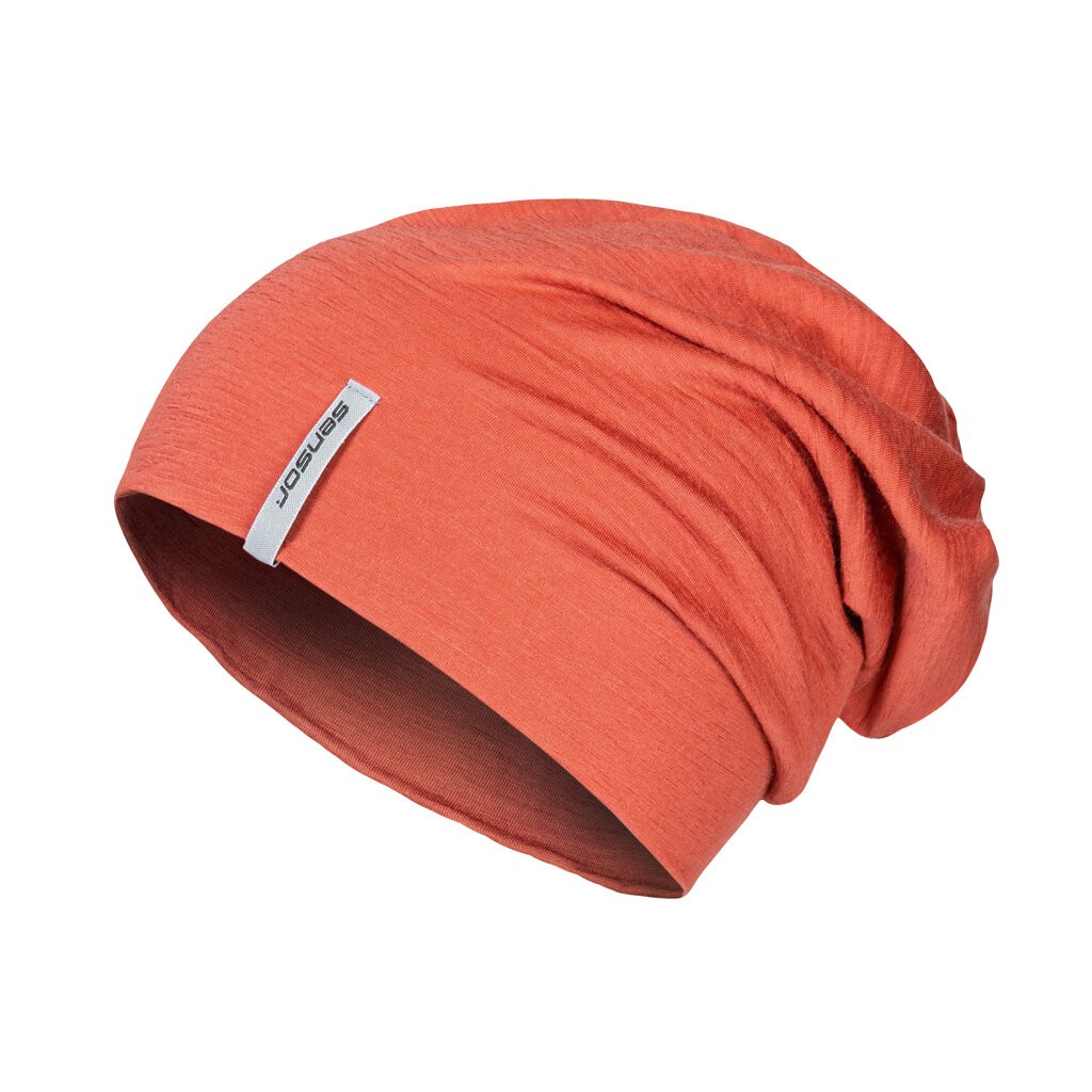 Шапка Sensor Merino Active terracota 25200090, SU32MA-terracotta-L